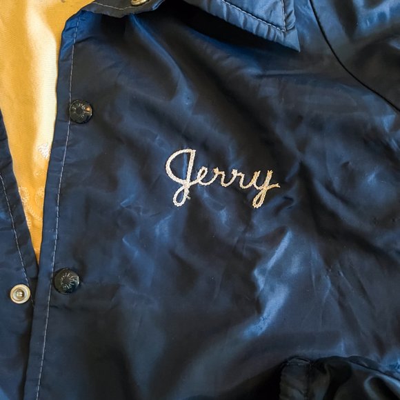 King Louie Street Rod Club vintage nylon customized lined windbreaker L 44-46 - Picture 11 of 14